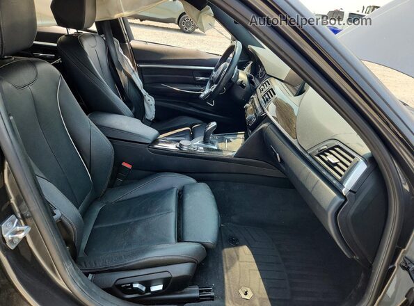 WBA8G5C59GK442841 2016 BMW 3 SERIES Gray Вид салону спереду