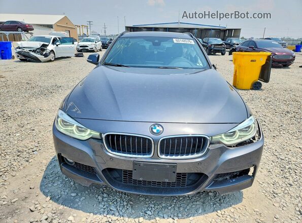 WBA8G5C59GK442841 2016 BMW 3 SERIES Gray Вид спереду