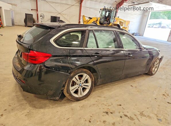 WBA8J1C54JA019219 2018 BMW 3 SERIES Black Tył prawy