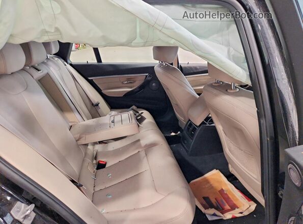 WBA8J1C54JA019219 2018 BMW 3 SERIES Black Widok wnętrza z tyłu