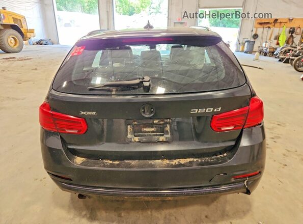 WBA8J1C54JA019219 2018 BMW 3 SERIES Black Widok z tyłu