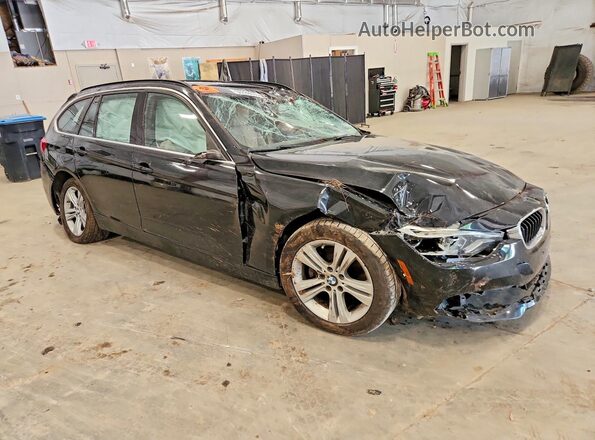 WBA8J1C54JA019219 2018 BMW 3 SERIES Black Przód prawy