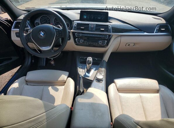 WBA8K3C52HK678557 2017 BMW 3 SERIES Gray Vista del salpicadero