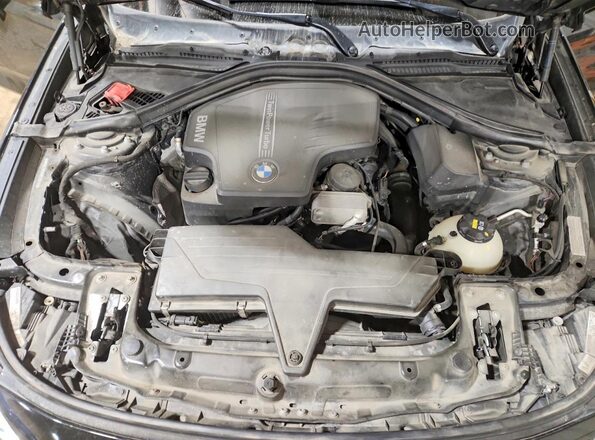 WBA8Z5C50GGS38247 2016 BMW 3 SERIES Black Вид задньої частини салону