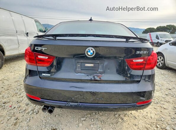 WBA8Z5C56GG500644 2016 BMW 3 SERIES Black Widok z tyłu