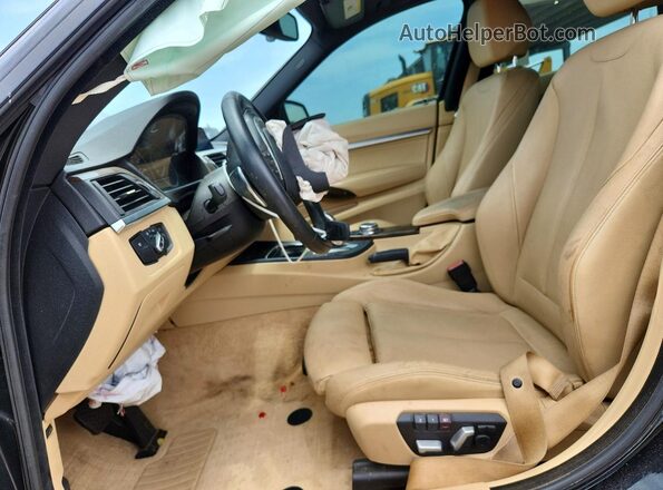 WBA8Z5C5XGG500274 2016 BMW 3 SERIES Серый Вид салона спереди