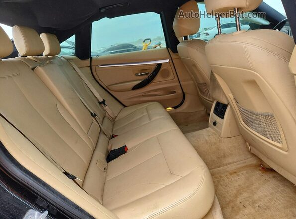 WBA8Z5C5XGG500274 2016 BMW 3 SERIES Серый Вид задних сидений