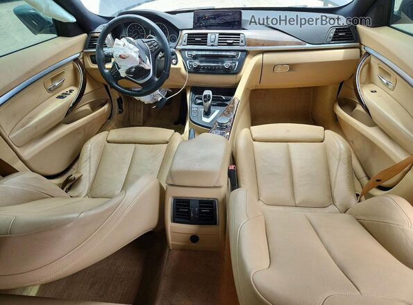 WBA8Z5C5XGG500274 2016 BMW 3 SERIES Серый Вид панели приборов