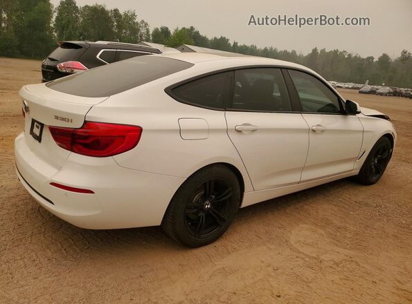 WBA8Z9C38HG827019 2017 BMW 3 SERIES Белый Задняя правая четверть