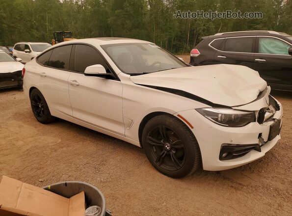 WBA8Z9C38HG827019 2017 BMW 3 SERIES Белый Передняя правая четверть