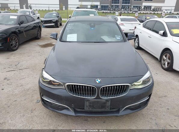 WBA8Z9C58JB219957 2018 BMW 3 SERIES Blue ხელსაწყოთა პანელის ხედი