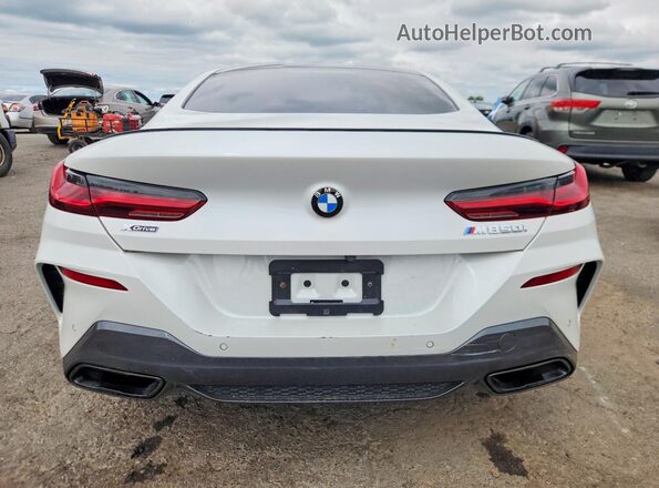WBABC4C03RCR37470 2024 BMW M8 White Vista trasera
