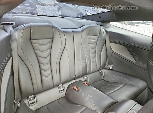 WBABC4C58KBU95437 2019 BMW M8 Black Rear seats view