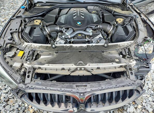 WBABC4C58KBU95437 2019 BMW M8 Black Rear interior view