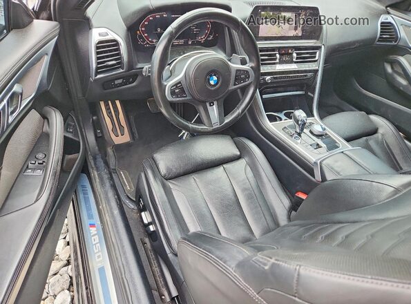 WBABC4C58KBU95437 2019 BMW M8 Black Dashboard view