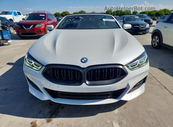 WBADZ2C08RCR21289 2024 BMW 8 SERIES White Դիմացի տեսք