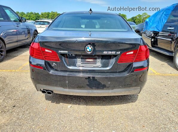 WBAFV3C55GD687271 2016 BMW 5 SERIES Black Вид ззаду