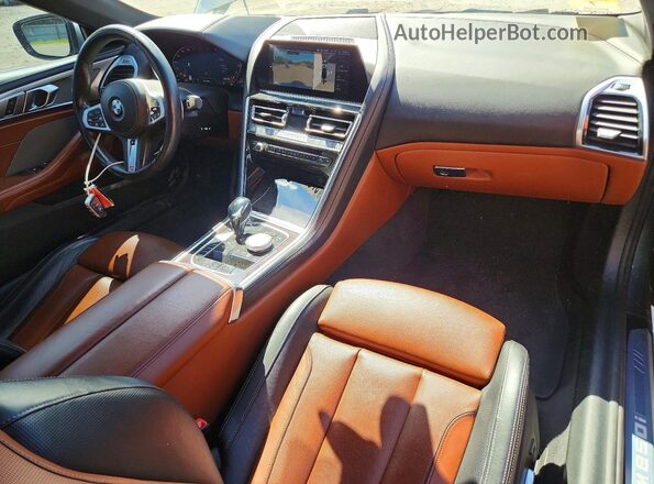 WBAFY4C06MCG49943 2021 BMW M8 Gray წინა პანელის ხედი
