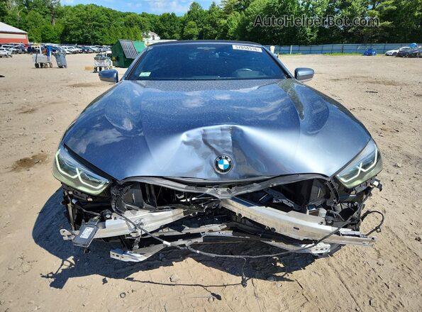 WBAFY4C06MCG49943 2021 BMW M8 Gray წინა ხედი