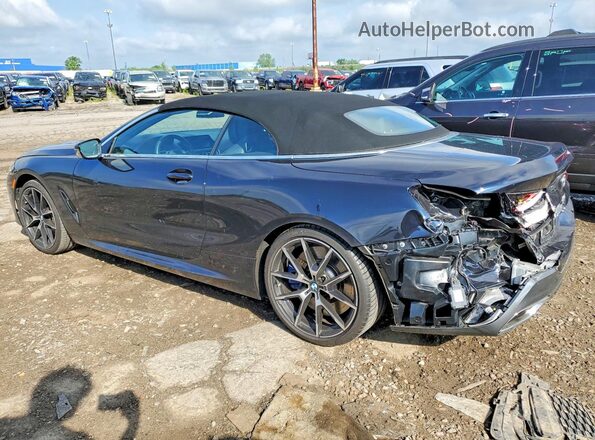 WBAFY4C50KBX39214 2019 BMW M8 Blue Задня ліва чверть