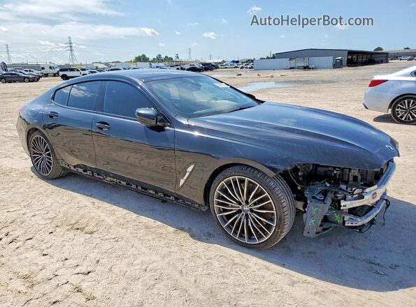 WBAGV2C02MCF68584 2021 BMW 8 SERIES Black Передня права чверть