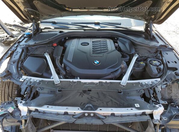 WBAGV2C02MCF68584 2021 BMW 8 SERIES Black Вид задньої частини салону
