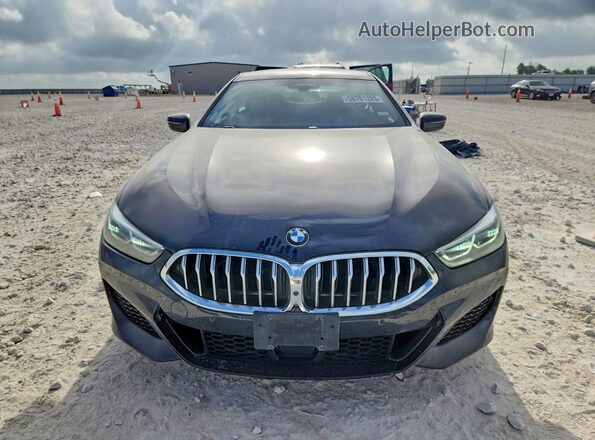 WBAGV2C05NCG90468 2022 BMW 8 SERIES Black Vista frontal
