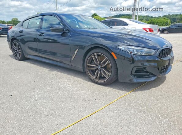 WBAGV4C07SCS48554 2025 BMW 8 SERIES Черный Передняя правая четверть