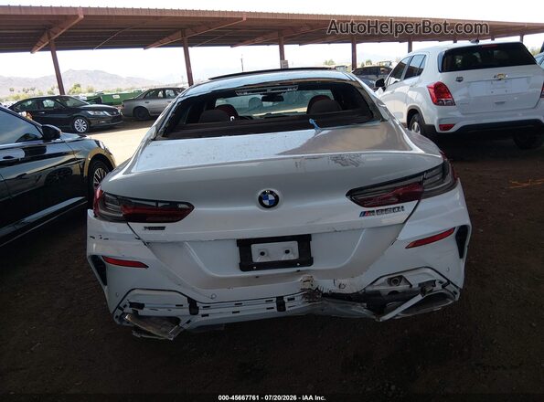 WBAGV8C03LCE47824 2020 BMW M8 White 