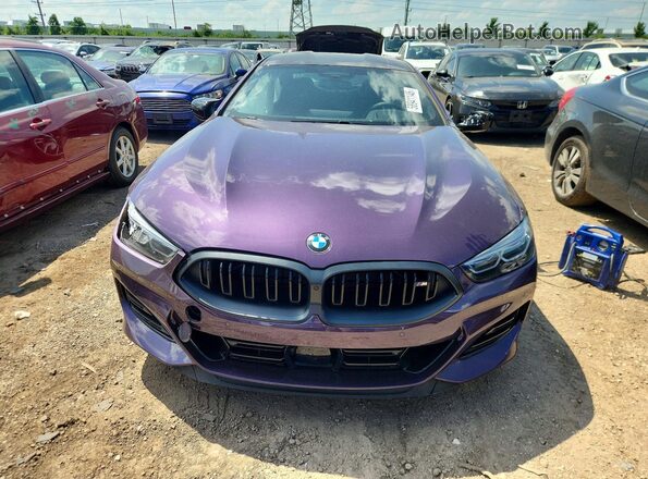 WBAGV8C03TCW98467 2026 BMW M8 Purple Դիմացի տեսք