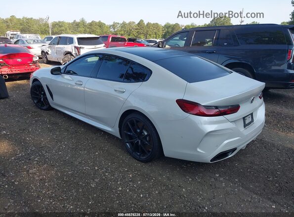 WBAGV8C05MCF63723 2021 BMW M8 White Задня ліва чверть