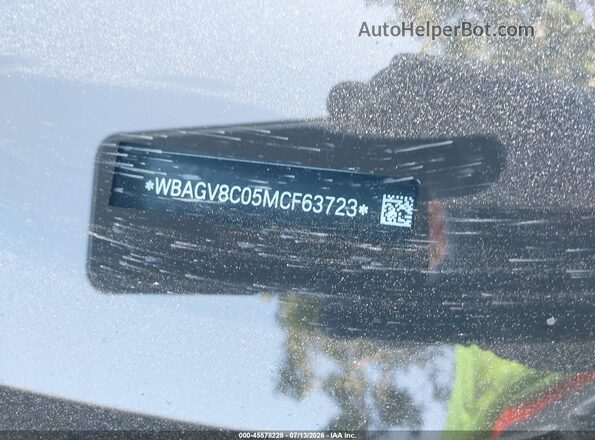 WBAGV8C05MCF63723 2021 BMW M8 White 