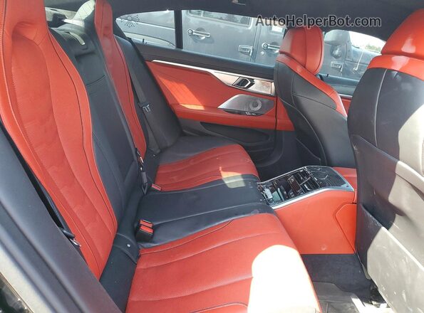 WBAGV8C09LBP48956 2020 BMW M8 Black Rear seats view