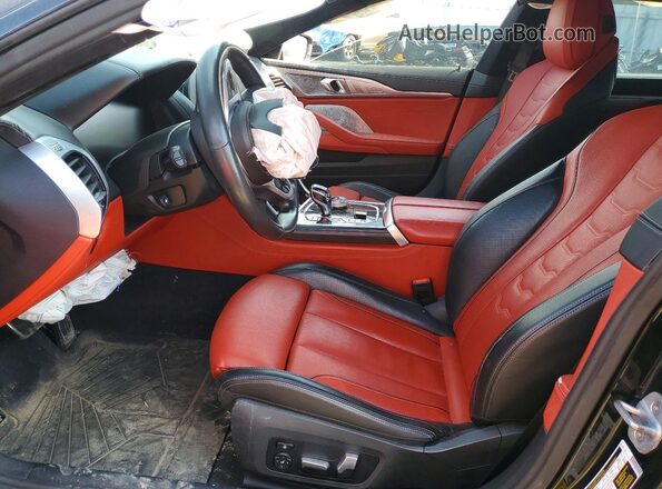 WBAGV8C09LBP48956 2020 BMW M8 Black Front interior view