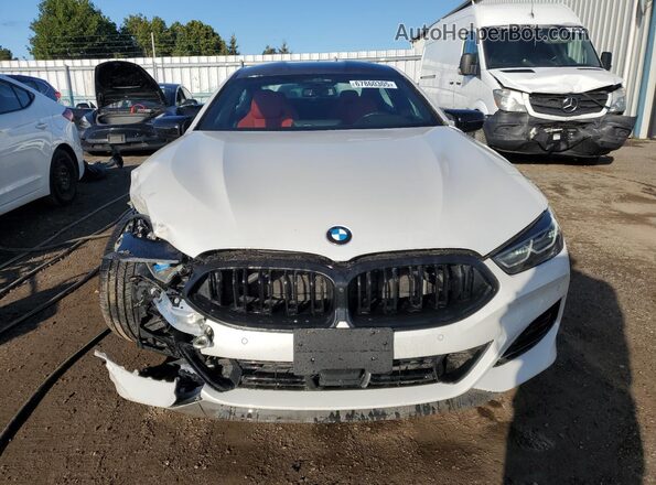 WBAGV8C09RCN94588 2024 BMW M8 White Vista frontal