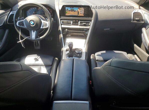 WBAGV8C0XLBP48612 2020 BMW M8 White Dashboard view