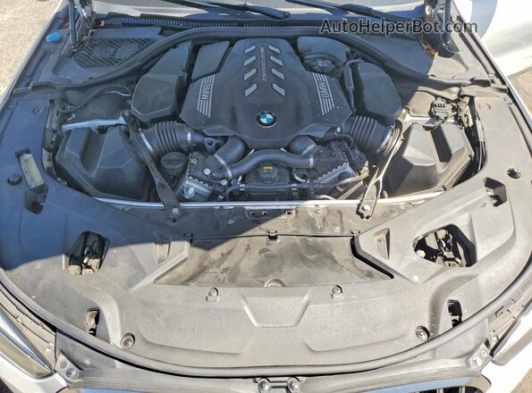 WBAGV8C0XLBP48612 2020 BMW M8 White Rear interior view