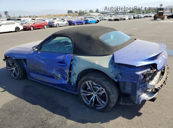 WBAHF3C03PWY27056 2023 BMW Z4 Blue უკანა მარცხენა