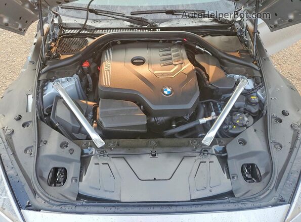 WBAHF3C5XKWW52664 2019 BMW Z4 Silver Вид задньої частини салону