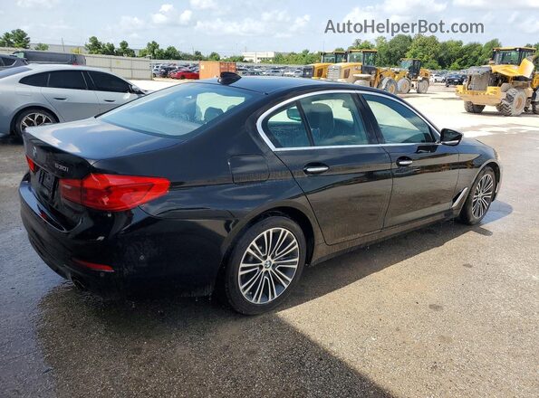 WBAJA5C30HG894005 2017 BMW 5 SERIES Black Trasero derecho