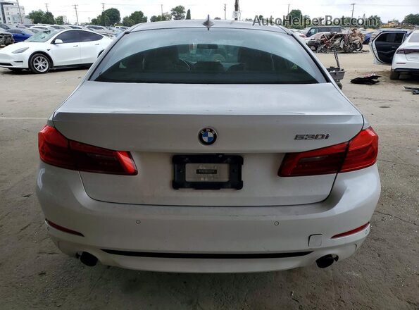 WBAJA5C30HG895204 2017 BMW 5 SERIES White Հետևի տեսք
