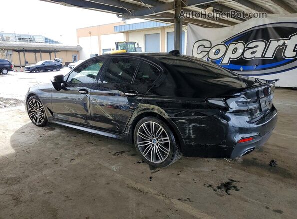 WBAJA5C33HG895133 2017 BMW 5 SERIES Black Հետևի ձախ