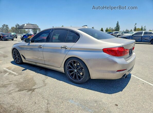 WBAJA5C33HG895679 2017 BMW 5 SERIES Tan Tył lewy