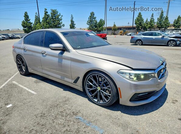 WBAJA5C33HG895679 2017 BMW 5 SERIES Tan Przód prawy