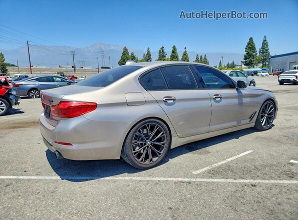 WBAJA5C33HG895679 2017 BMW 5 SERIES Tan Tył prawy