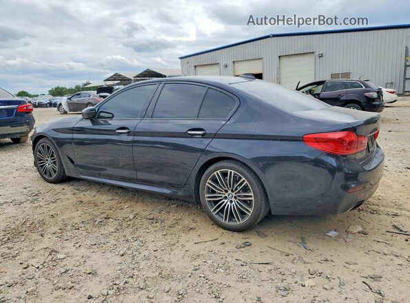 WBAJA5C34HG895660 2017 BMW 5 SERIES Blue Tył lewy