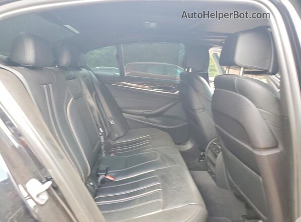 WBAJA5C34HG895660 2017 BMW 5 SERIES Blue Widok tylnych siedzeń