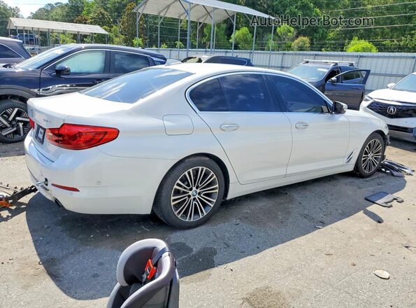 WBAJA5C35HG896316 2017 BMW 5 SERIES White Trasero derecho