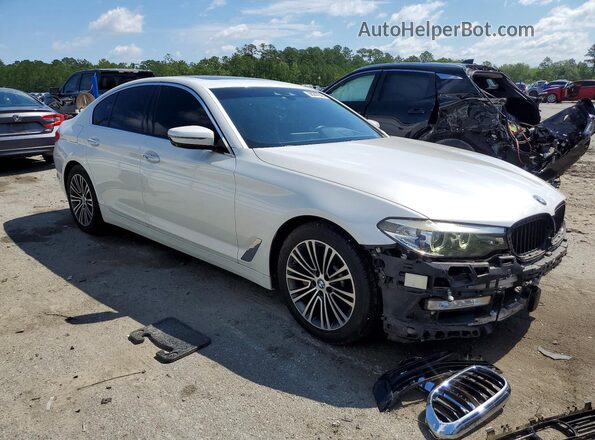 WBAJA5C35HG896316 2017 BMW 5 SERIES White Delantero derecho