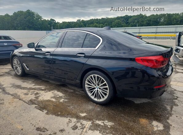 WBAJA5C35HG897854 2017 BMW 5 SERIES Black Rear left